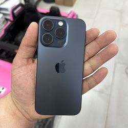 iPhone 15 Pro Unlocked 128GB! Finance For $50 Down Payment!!