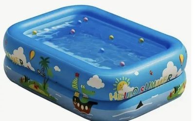 New 2 Ring vinyl pool