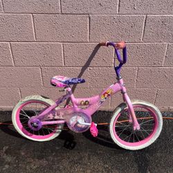 Girls Disney Princess 16inch Bicycle