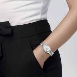 LONGINES Longines Boya Series Automatic Mechanical Movement 30m Waterproof Women's Swiss Watch White Dial(518)27