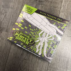 Sealed pokemon perfect order ETB in hand ascended heroes charizard prismatic destined