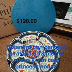 Batanero Con Bandeja Giratoria 👉 princess house todo nuevo y con caja 📦