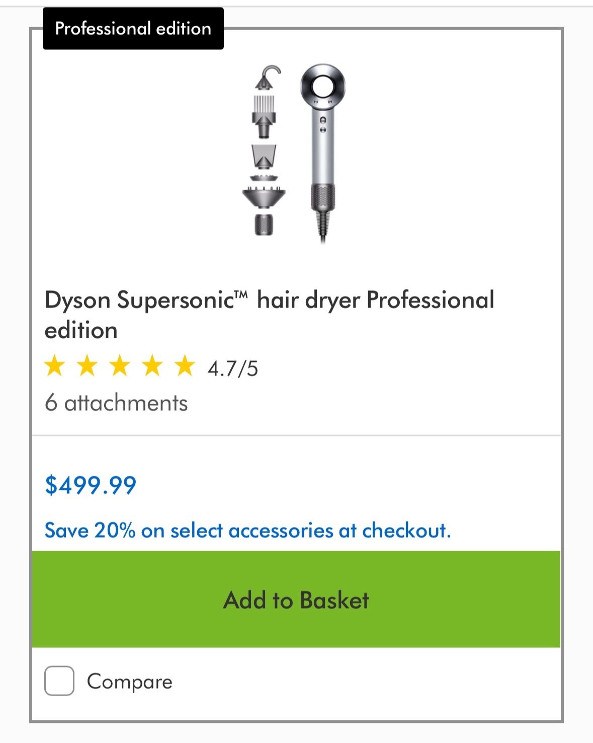 Brand New Dyson Blow dryer