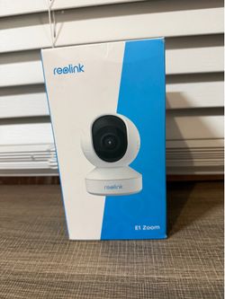 Reolink E1 Zoom indoor security camera.