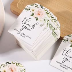 Thank You For Celebrating With Us Tags 39 Pcs
