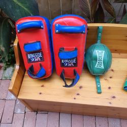 RINGSIDE PROBOXING PADS AND BAG