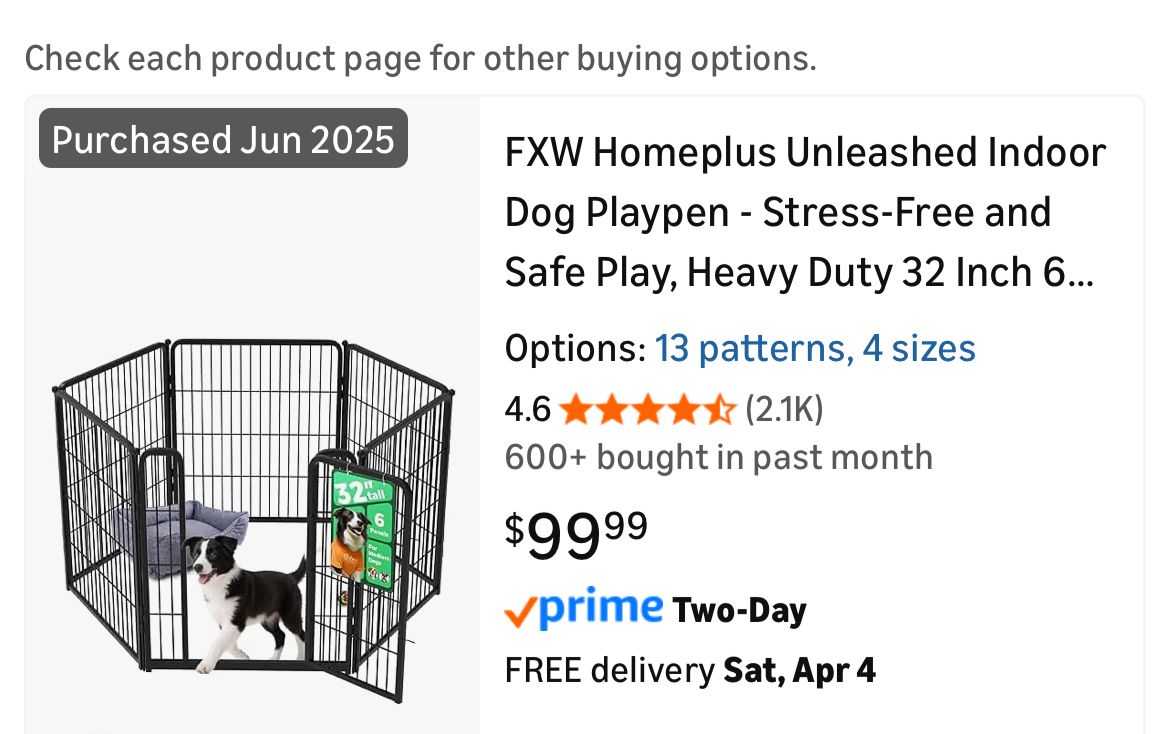 Pet playpen
