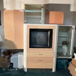 Modern Entertainment Center With Floating Cabinets 