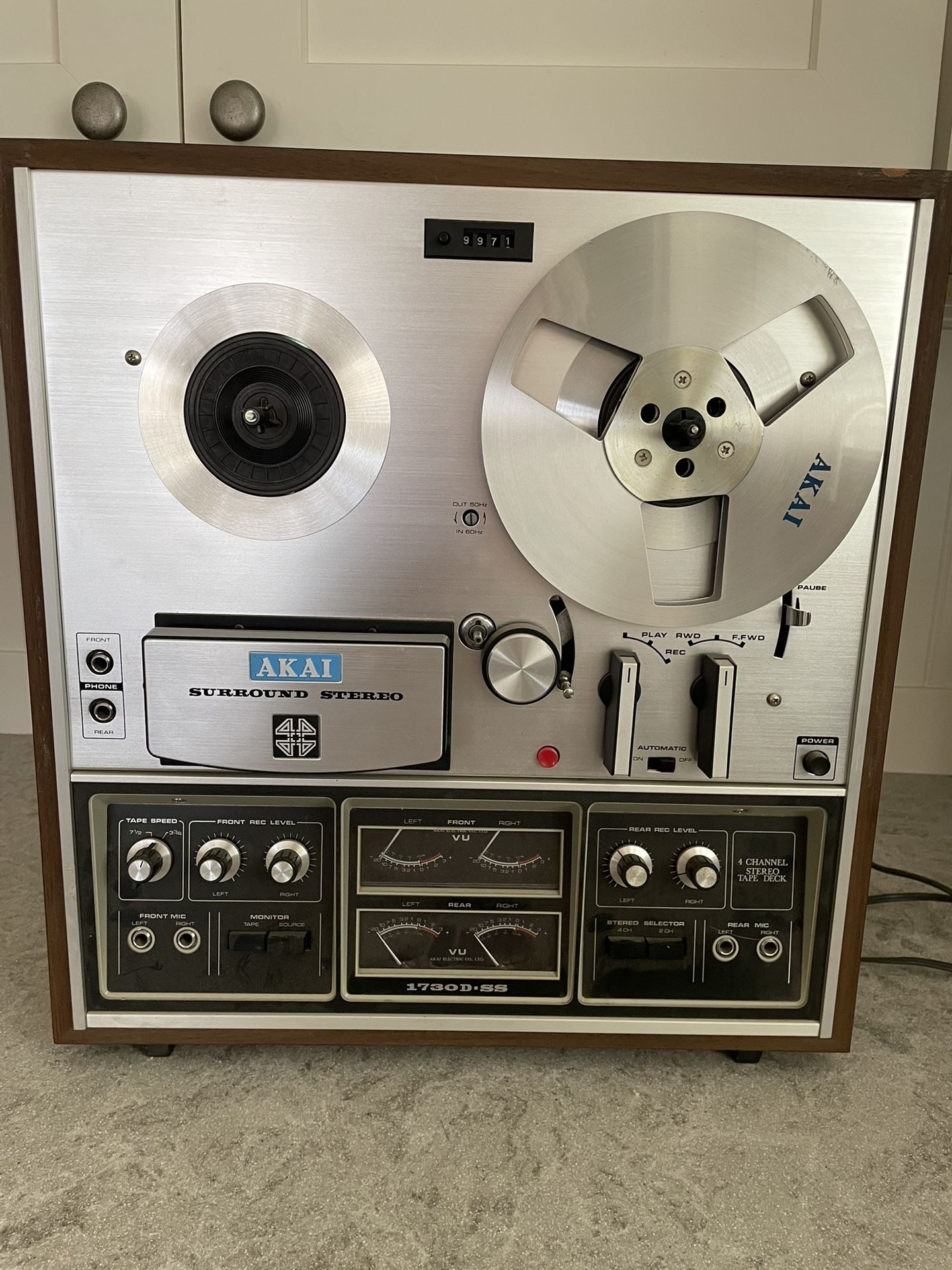 Pristine Akai 1730D SS Early 1970's