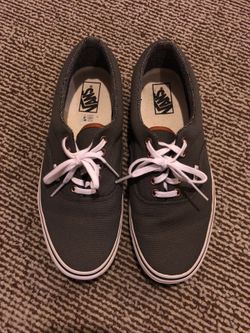 Vans men’s size 11, gray white brown
