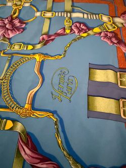 Hermes Silk Scarf