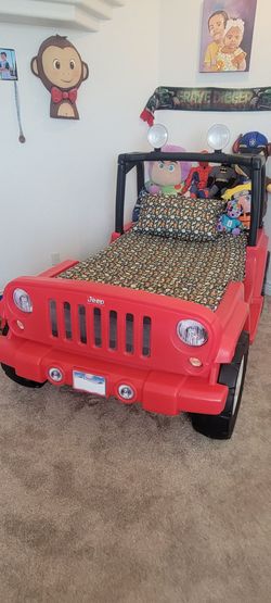 Little Tikes Jeep Wrangler Bed with LED Lights