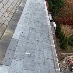 Slate Roof Replace 