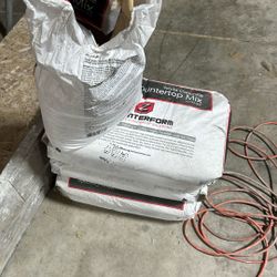 Z Form White Concrete Mix