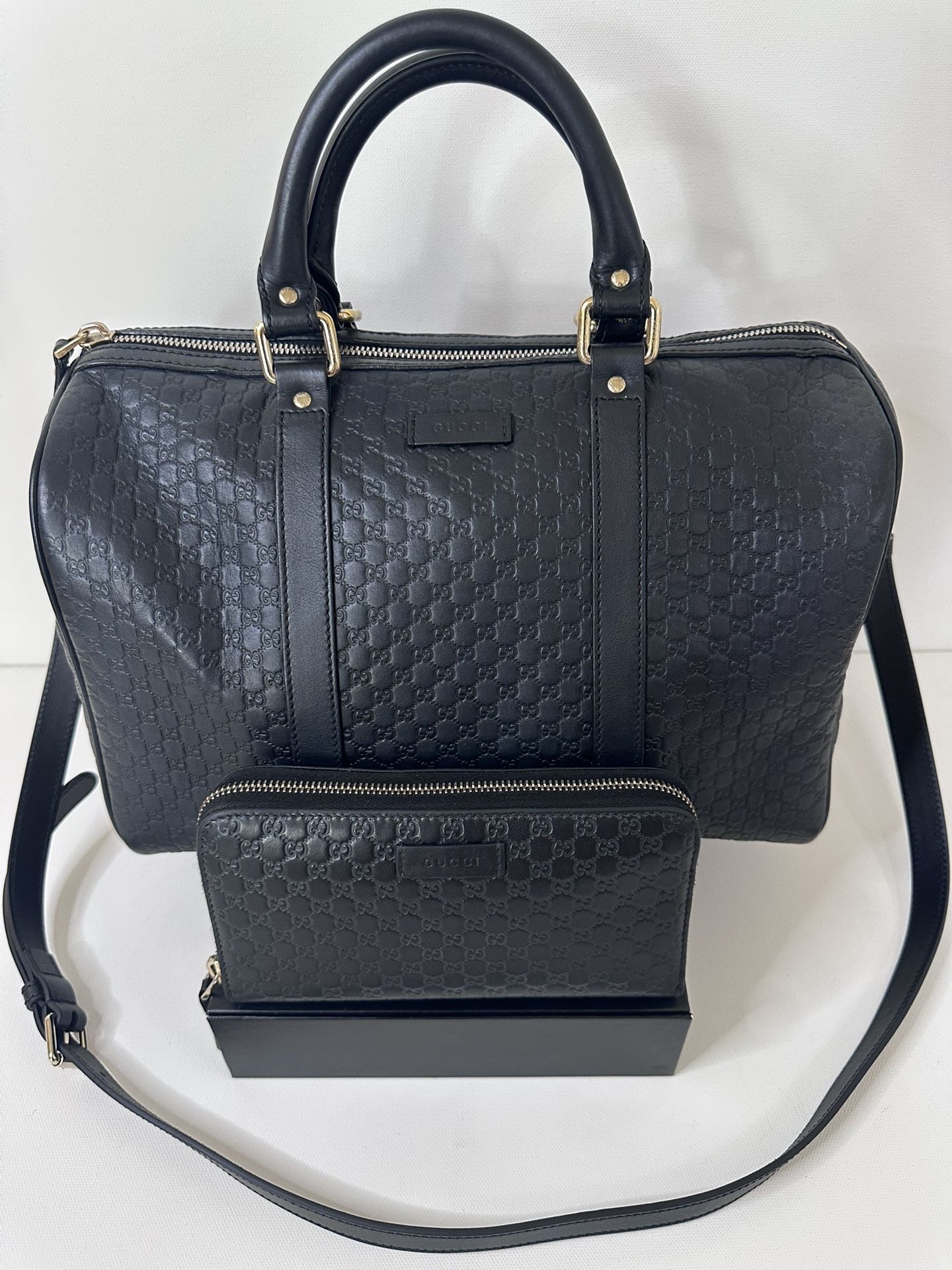 GUCCI Handbag & Wallet Women’s Microguccissima (BUNDLE DEAL)