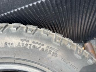 GOOD YEAR WRANGLER TIRES ONLY 2 TIRES