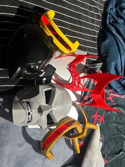 3D Printed Mask Cosplay Or Display