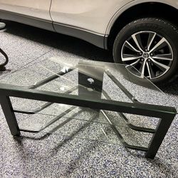 Modern Tv Console Glass Table