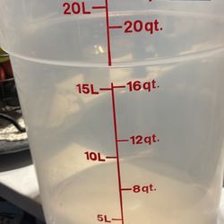 5 Gallon Food Storage