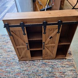Rustic Cabin Cabinet