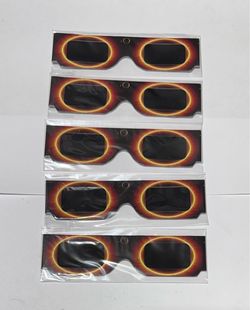 Solar Eclipse Glasses – Safe Solar Viewing – New 25 pack