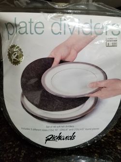 Plate Dividers Felt 48 Pcs