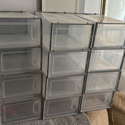 Stackable Shoes Boxes All For $22.00
