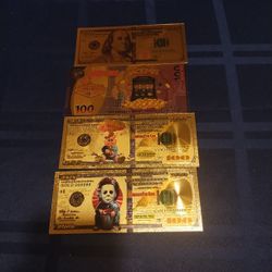 Gold Foil Bills