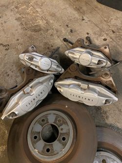 Q50s calipers and rotors