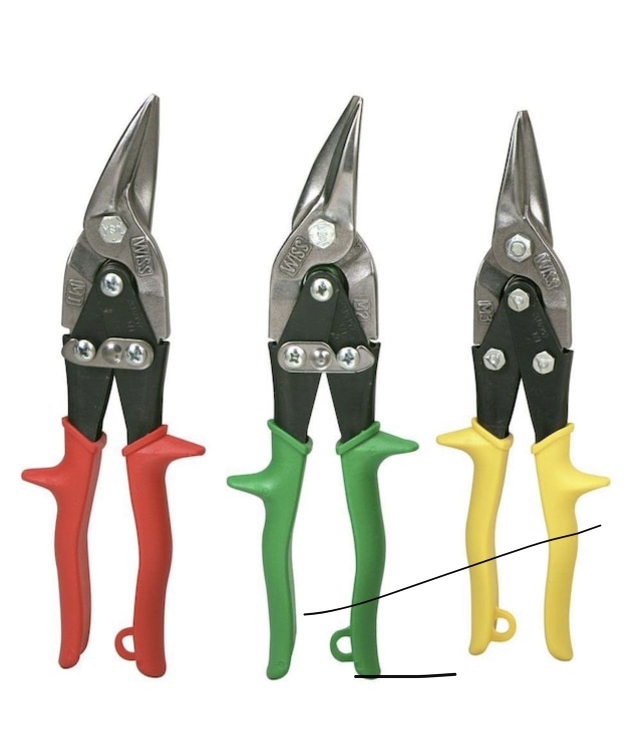 Set Of Sheet Metal Snips 