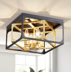 Modern 4-Light Chandelier Ceiling Light