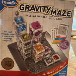 Gravity Maze Falling Marble Logic Game. 