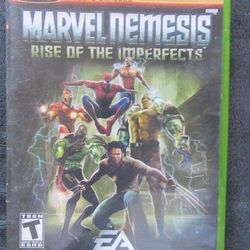 Xbox  MARVEL NEMESIS:Rise Of The Imperfects Game