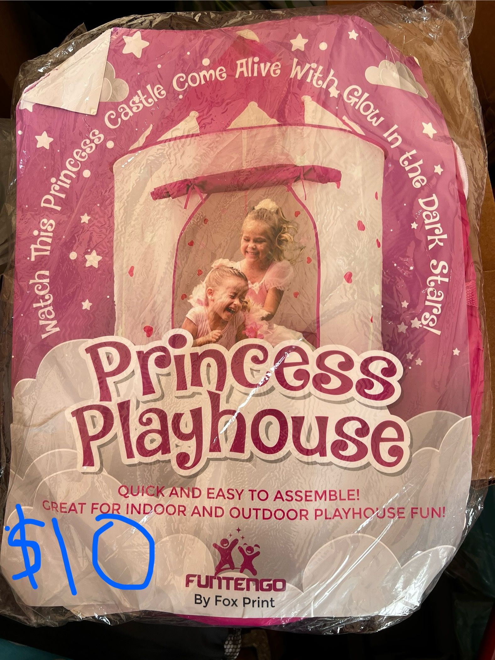 Collapsible Princess Tent.