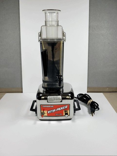 Vintage Vitamix Commercial Vita Mixer Blender Maxi 4000 Stainless Steel Blender