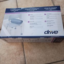 Shower Chair With Back Drive Brand New
