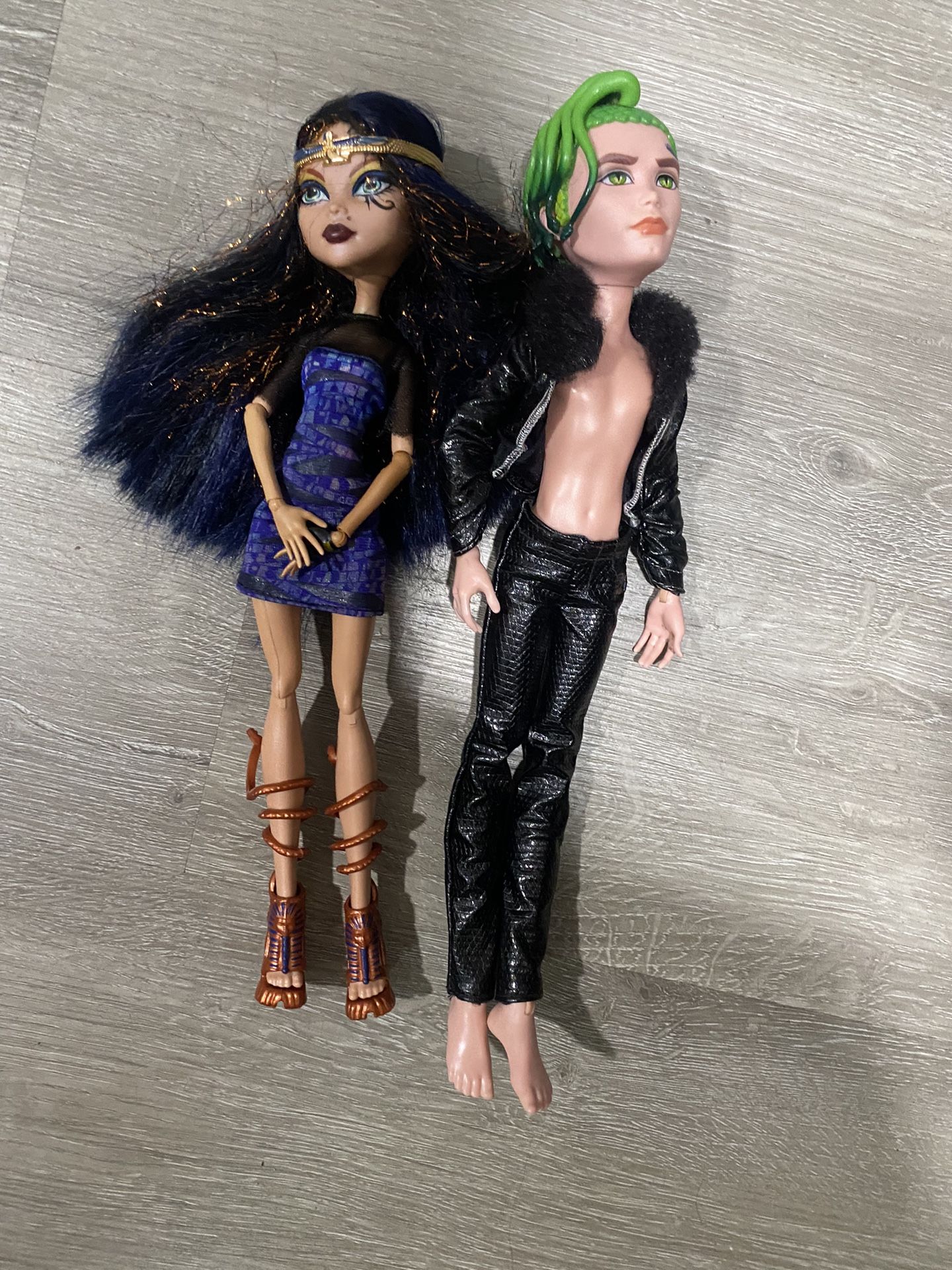 Monster High Cleo And Deuce Dolls