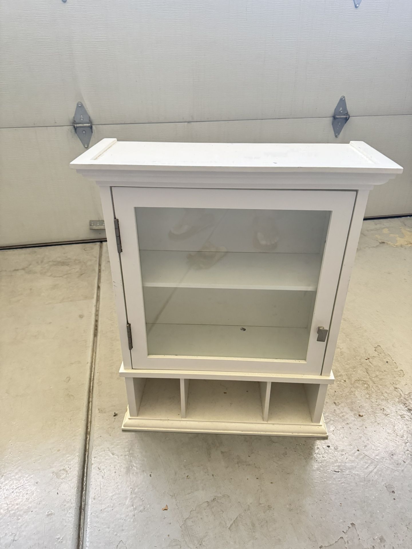 Bathroom Cabinet With Glass Door
