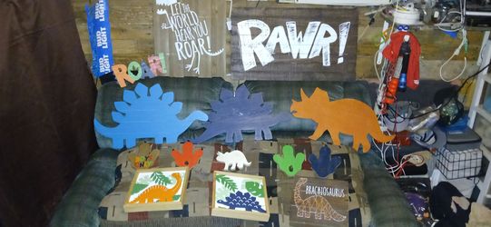 Dinosaur decor bundle