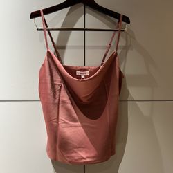 Cowl Neck Tank Top/ Size: M