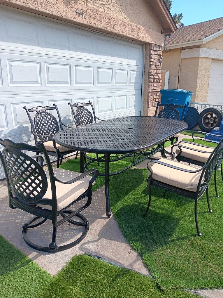 Nice Patio Furniture Very Heavy