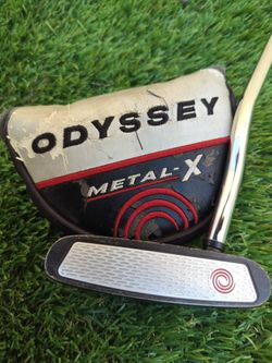 Odyssey Metal-X Rossie Putter | Classic Mallet | Original Headcover
