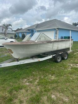 Fishing Boat & Trailer - Douglas Sporting Goods