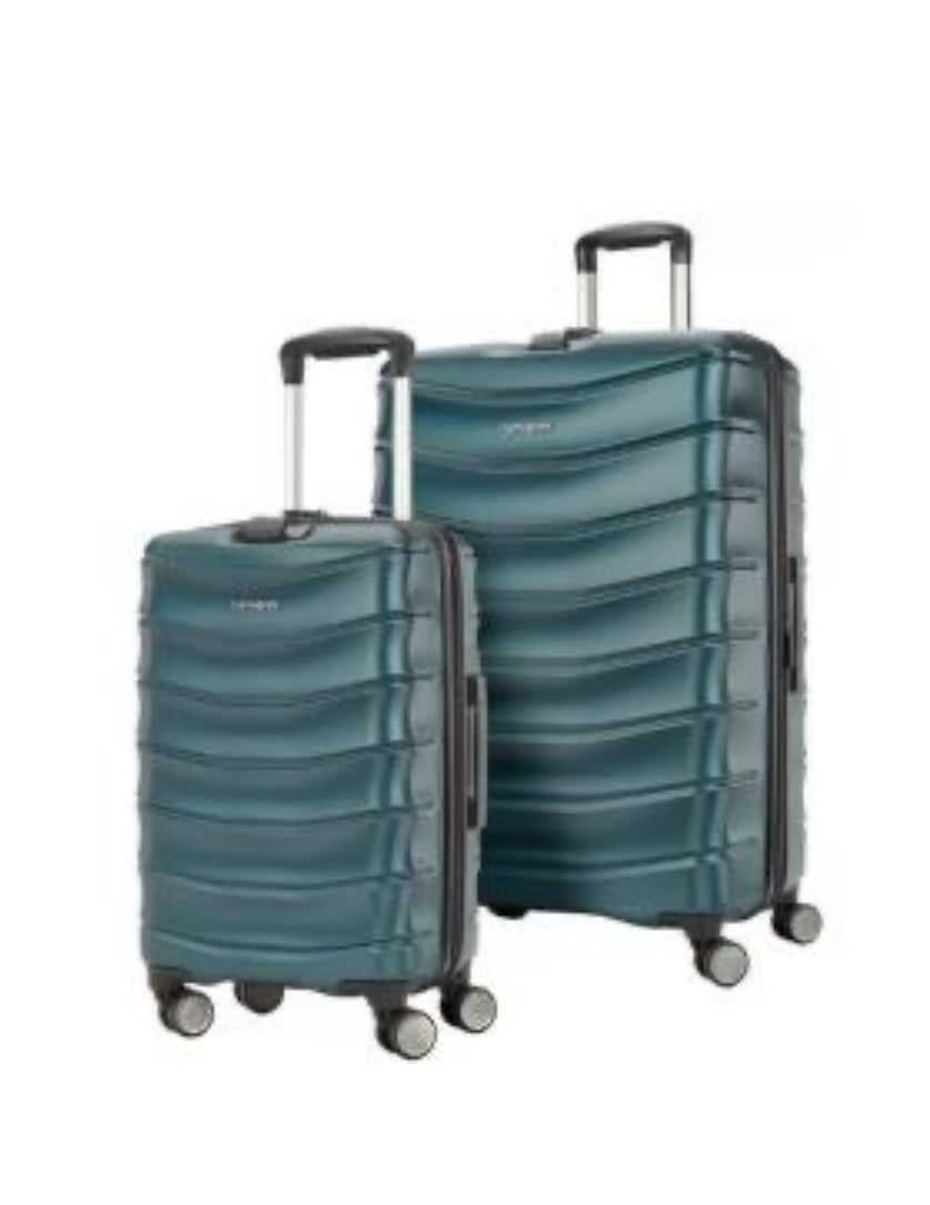 Samsonite Amplitude 2.0 Luggage Set 2 Piece Emerald Green