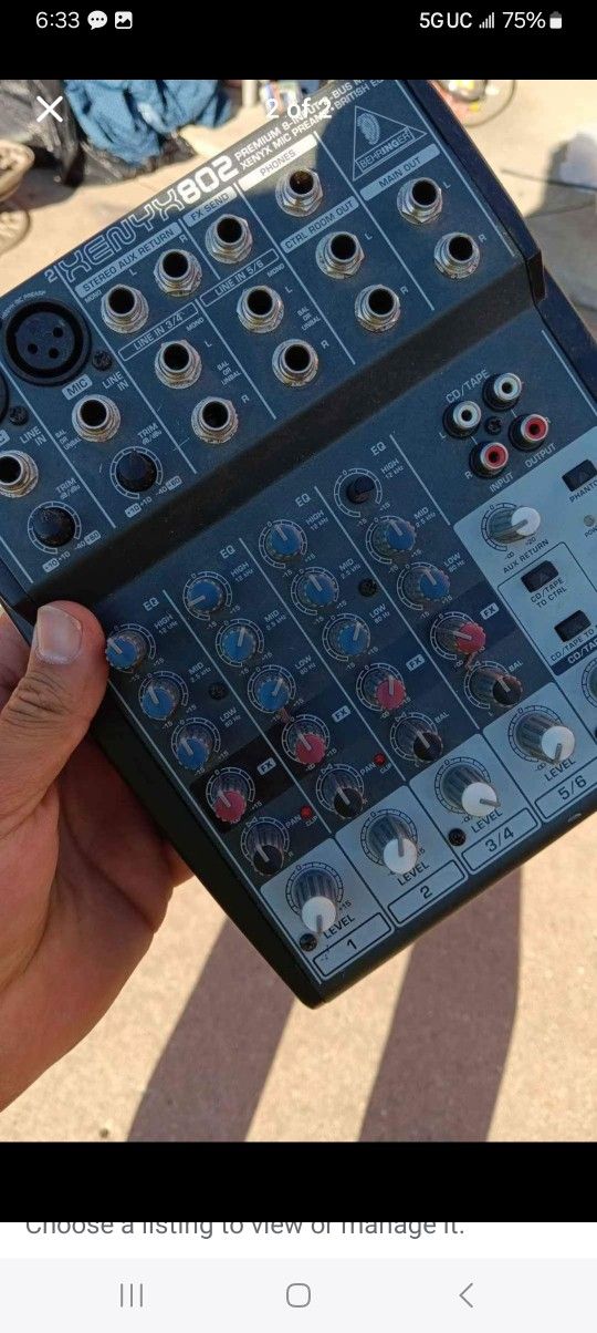 Xenyx  802 Mixer