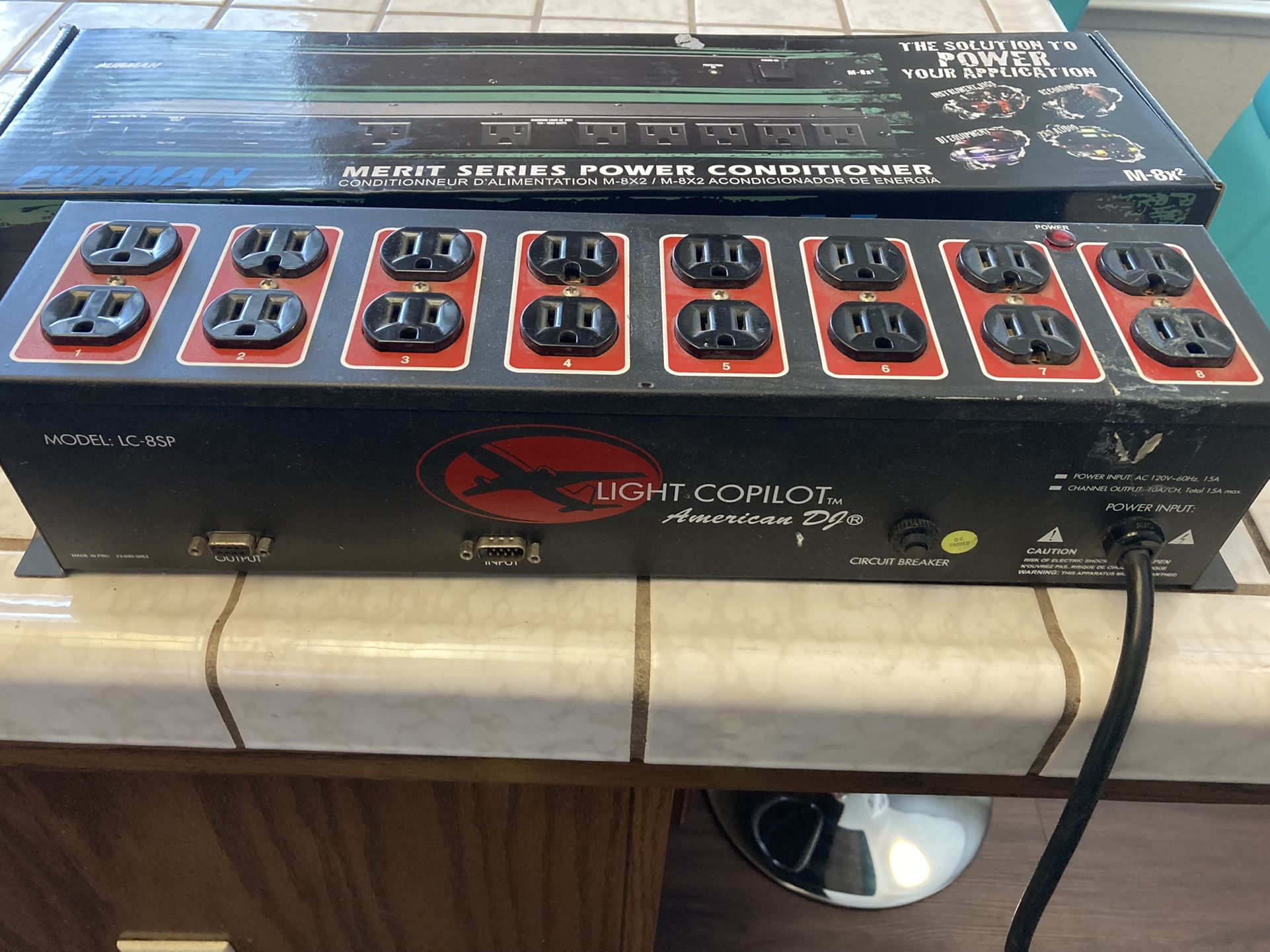 American DJ/Light copilot model LC – 8SP