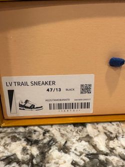 Louis Vuitton monogram trainer sneakers 11.5