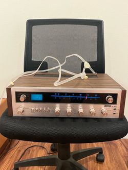 Vintage Lafayette LR-3000 Stereo Receiver AM/FM Quadraphonic Japan Wood Cabinet