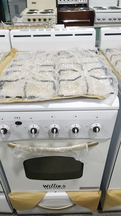 New Willie's natural gas Stove 20inches