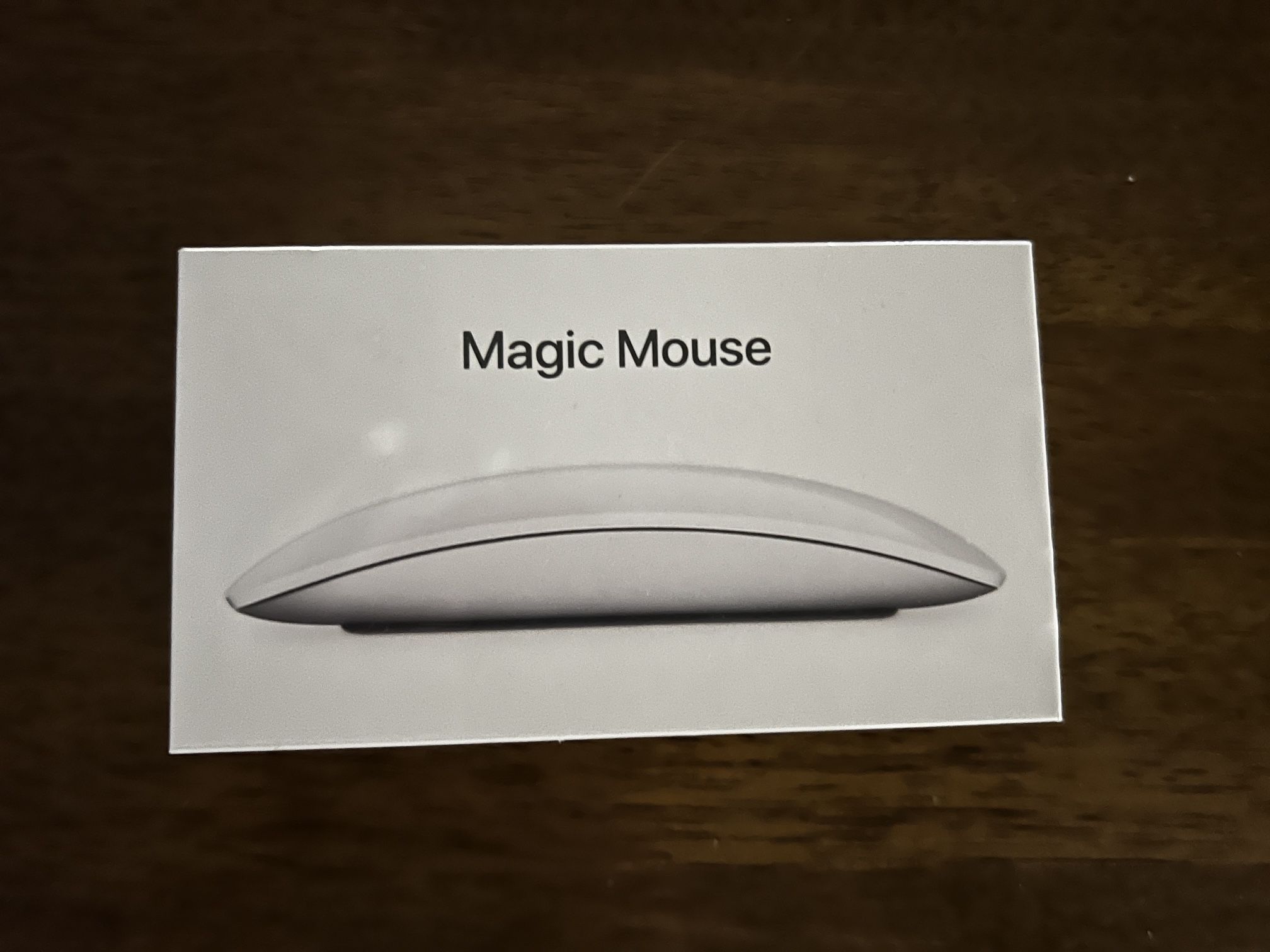 Apple Magic Mouse: Wireless, Bluetooth, Rechargeable. Works with Mac or iPad; Multi-Touch Surface - White